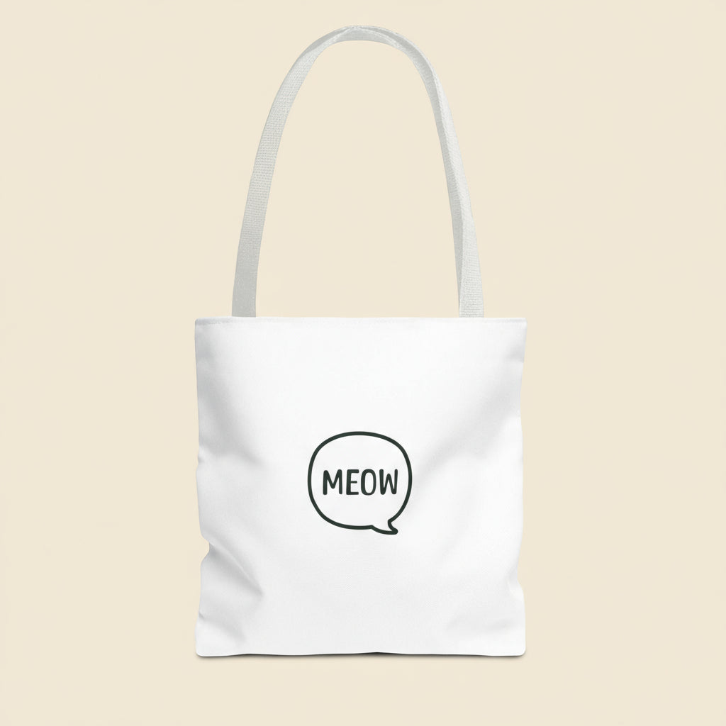 Meow All-Over Tote Bag
