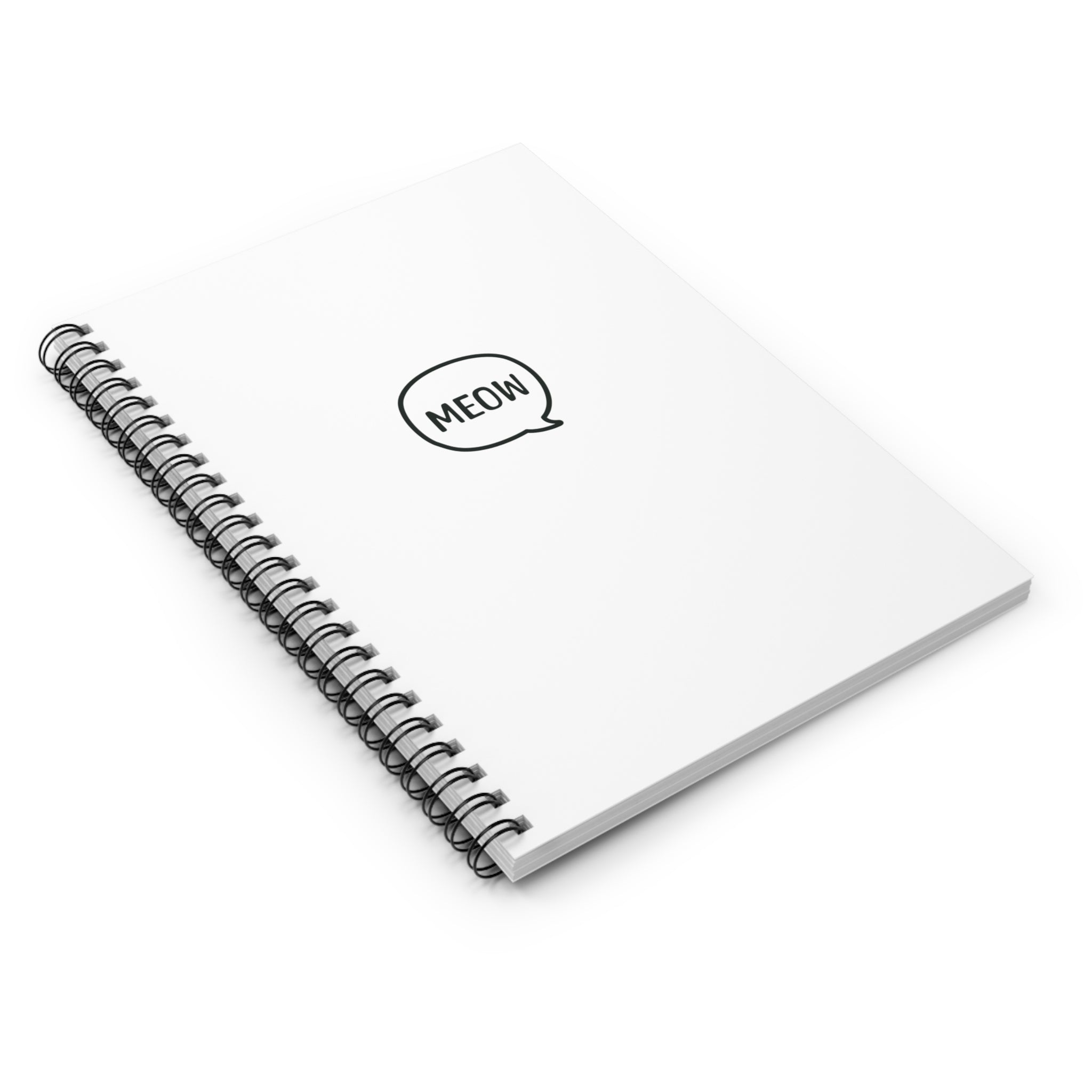 Meow Spiral Notebook
