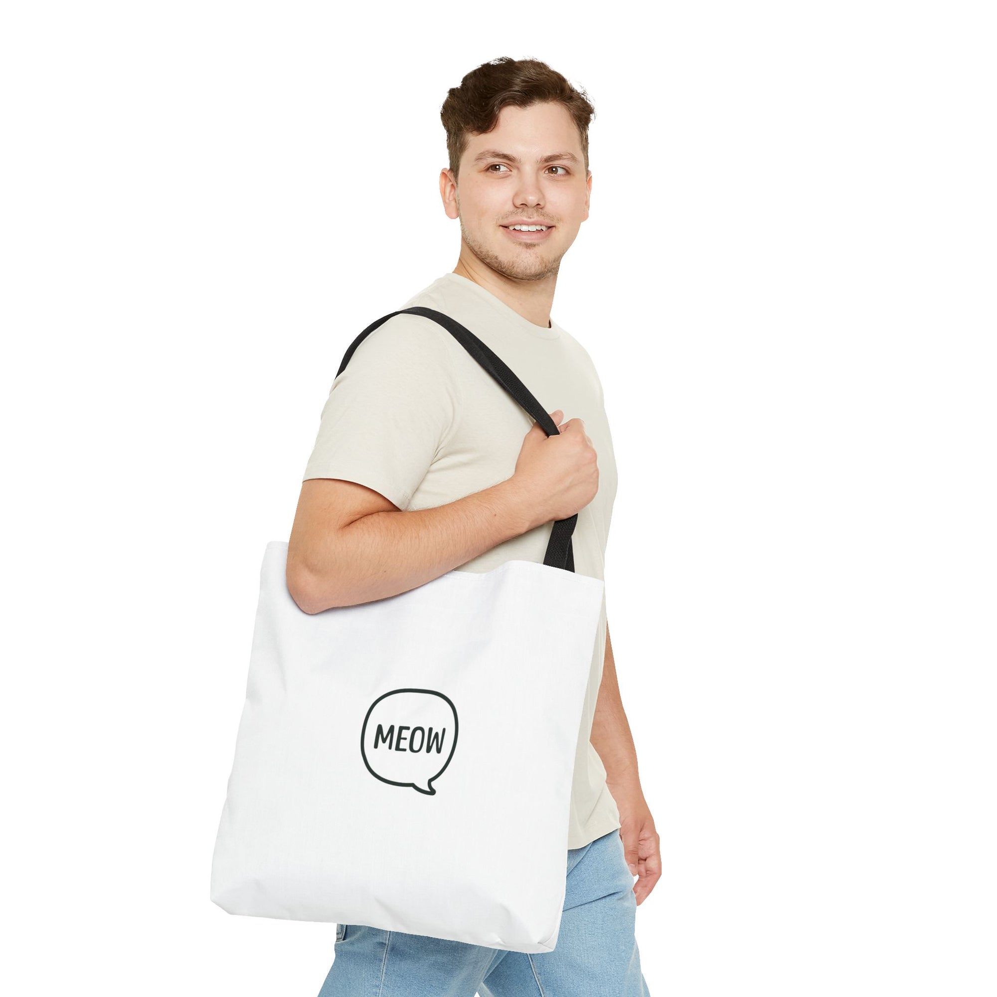 Meow All-Over Tote Bag