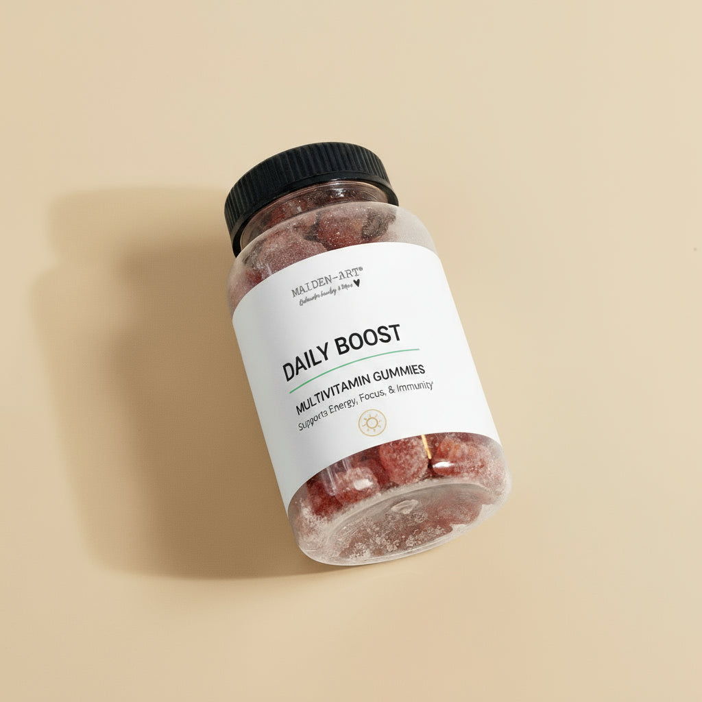 Daily Glow™ Multivitamin Bear Gummies – Strawberry Flavor