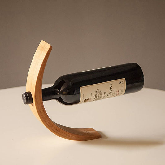 The Gravity Balance Bottle Stand