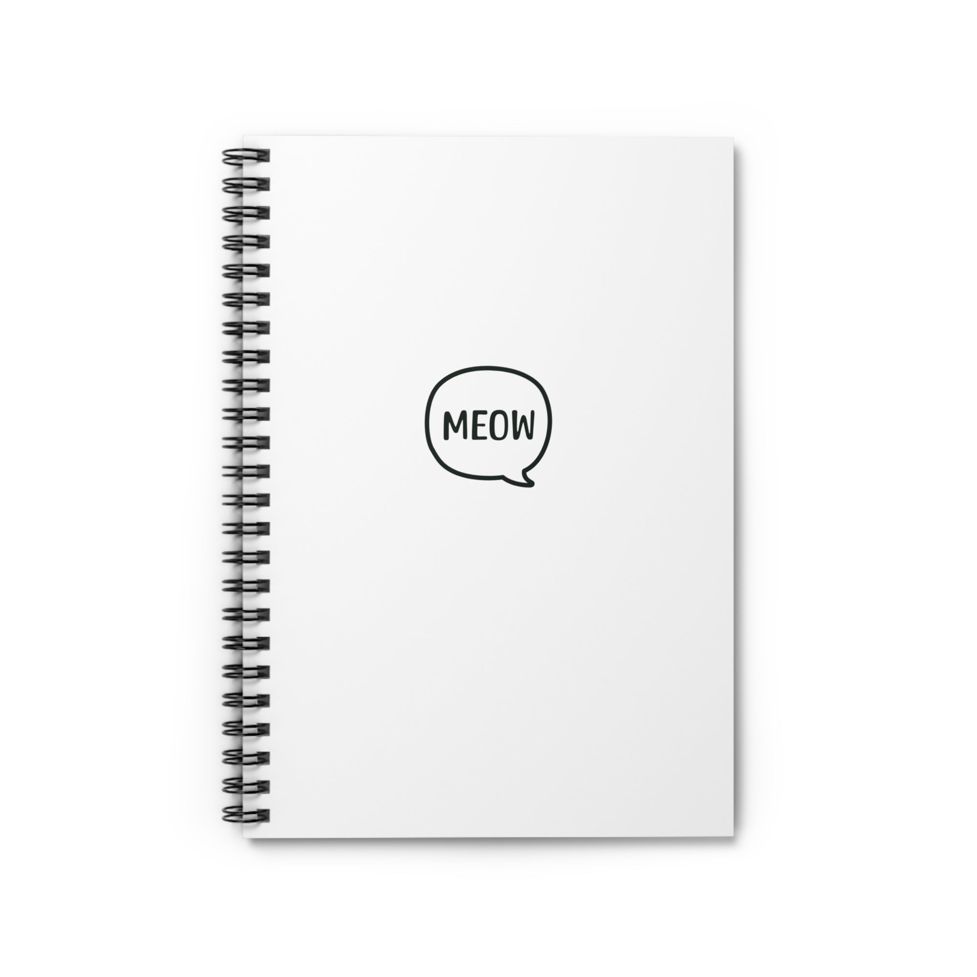 Meow Spiral Notebook
