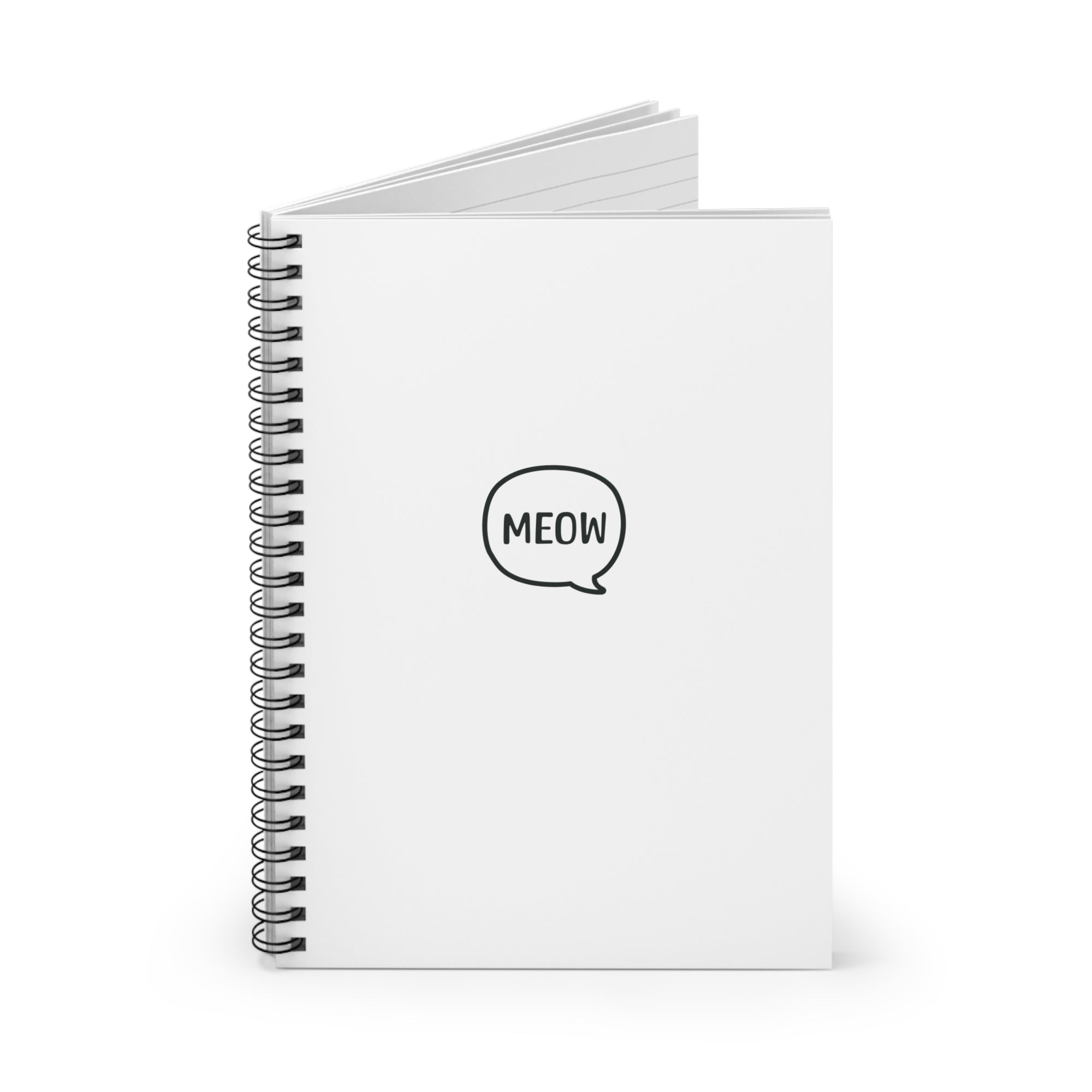 Meow Spiral Notebook