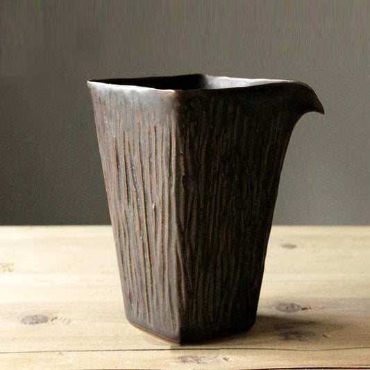 Japanese Quartet Back Glaze Olecranon Fair Cup